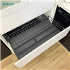 Kệ bát đĩa đa năng tủ dưới, nan Oval Grey N-Series Ecalite EKA-N9001