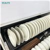 Kệ bát đĩa đa năng tủ dưới, nan Oval Grey N-Series Ecalite EKA-N9001