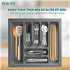 Khay chia thìa dĩa nhựa cao cấp Ecalite ET-600