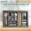 Khay chia thìa dĩa nhựa cao cấp Ecalite ET-700