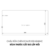 Chậu rửa chén Vision Manual Sink Ecalite ESD-8245HC