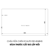Chậu rửa chén Vision Manual Sink Ecalite ESD-8248HS