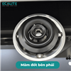 Bếp gas âm 2 vùng nấu Ecalite EG-XD28046LCD, hẹn giờ cảm ứng LCD