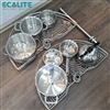 Mâm xoay 1/2 Revolving Basket Ecalite EL-NH180S