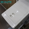 Thùng gạo âm tủ cánh mở, ray trượt giảm chấn Pull-out Ecalite NRC15P