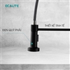 Vòi rửa chén nóng lạnh Single Control Ecalite EF-K102B có dây rút