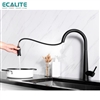 Vòi rửa chén nóng lạnh Pull-down Ecalite EF-K149B có dây rút