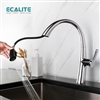 Vòi rửa chén nóng lạnh S-curve Ecalite EF-K114C có dây rút