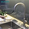Vòi rửa chén nóng lạnh Pull-down Ecalite EF-K134S có dây rút