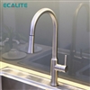 Vòi rửa chén nóng lạnh Pull-down Ecalite EF-K134S có dây rút