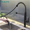 Vòi rửa chén nóng lạnh Pull-out Ecalite EF-K541B có dây rút