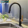 Vòi rửa chén nóng lạnh Pull-out Ecalite EF-K569BR có dây rút