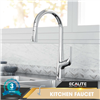Vòi rửa chén nóng lạnh Pull-out Ecalite EF-K569C có dây rút