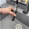 Vòi rửa chén nóng lạnh Pull-down Ecalite EF-K149G