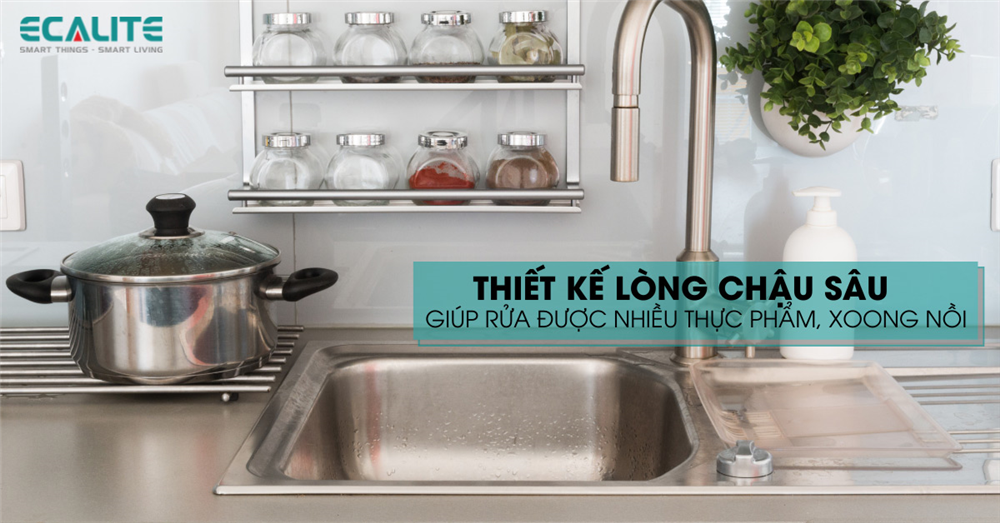 chậu handmade có lòng chậu sâu, rộng