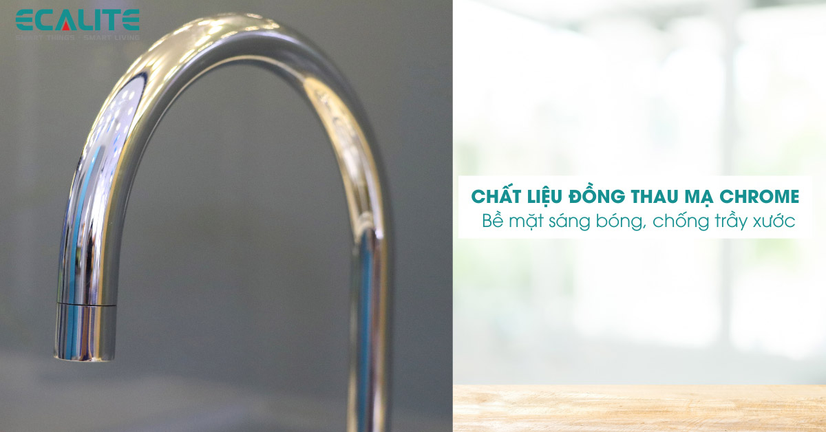 Chất liệu đồng thau mạ chrome sáng bóng Chất liệu đồng thau mạ chrome sáng bóng