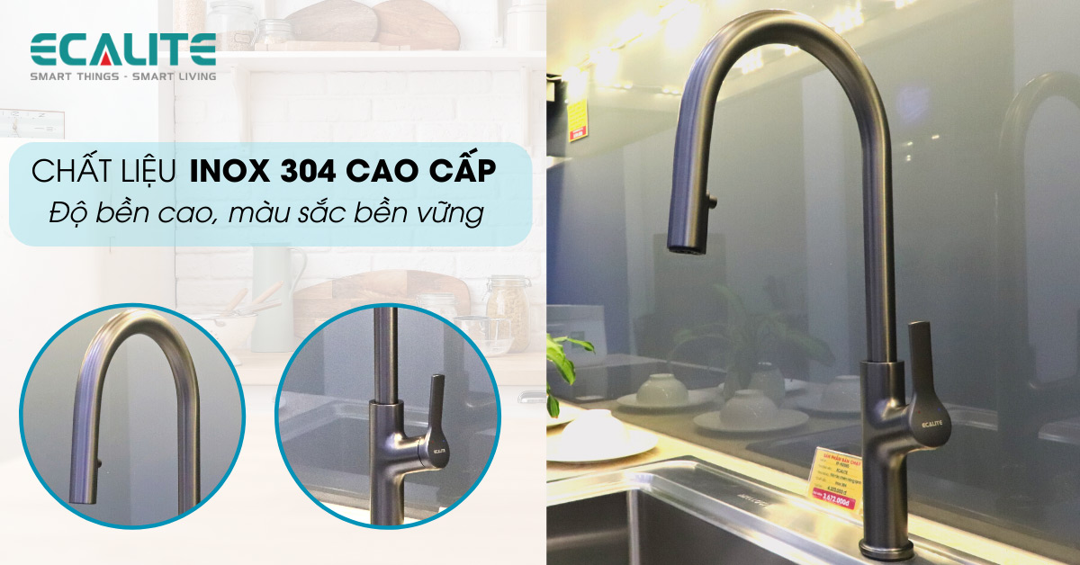 chất liệu inox 304 cao cấp bền bỉ chất liệu inox 304 cao cấp bền bỉ