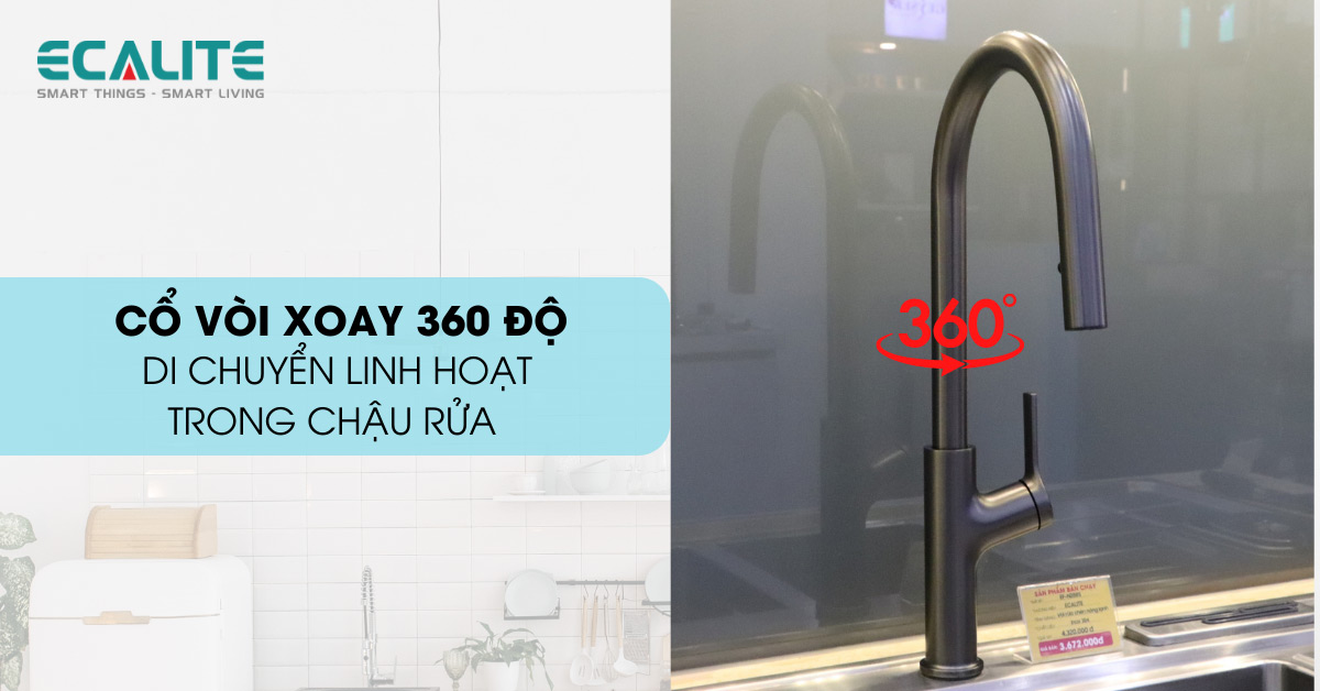 cổ vòi xoay 360 độ lịnh động cổ vòi xoay 360 độ lịnh động